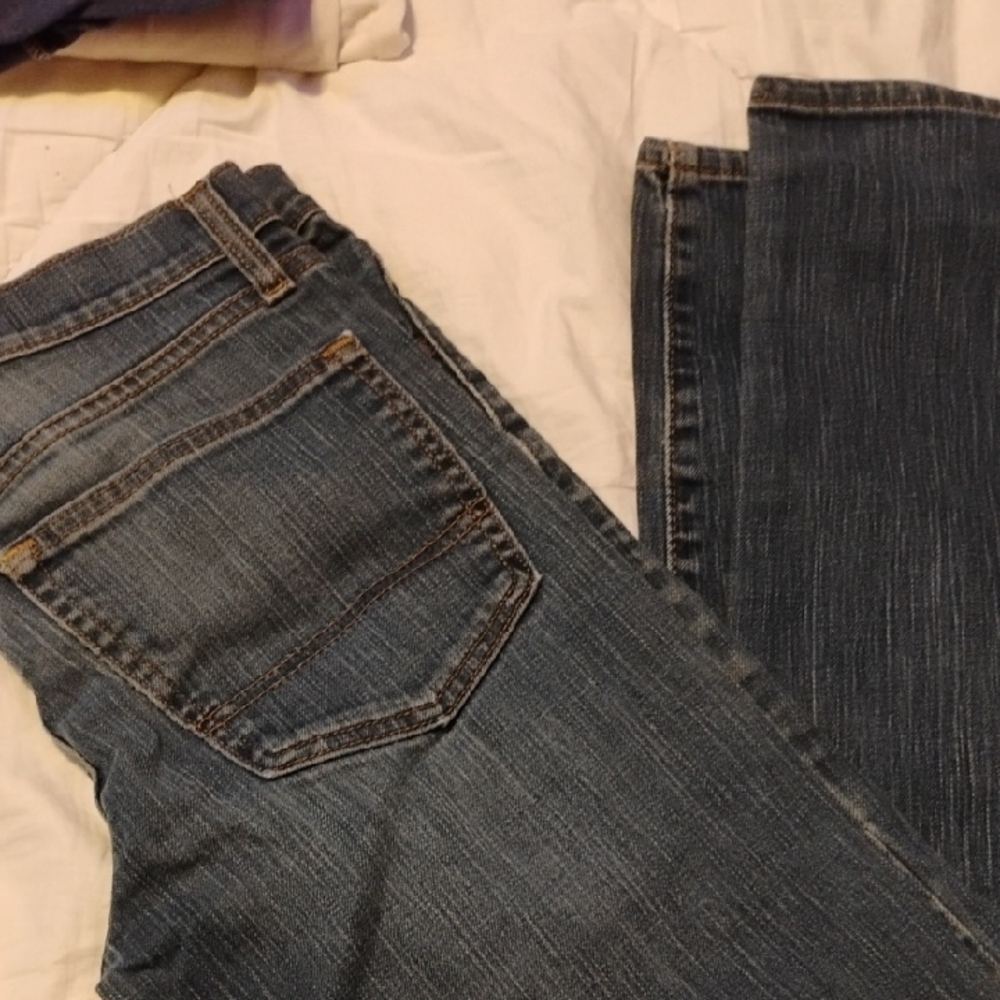 Arizona Jean Company Dark Blue Straight Leg Jeans